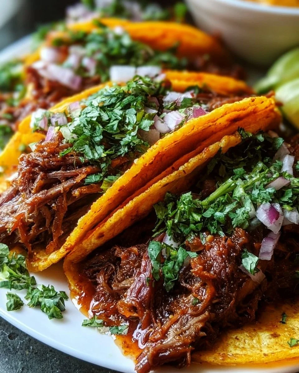 Birria Tacos in the Crock Pot