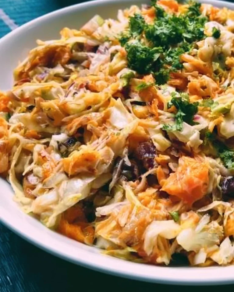 Delicious Frito Cowboy Cabbage dish served in a bowl