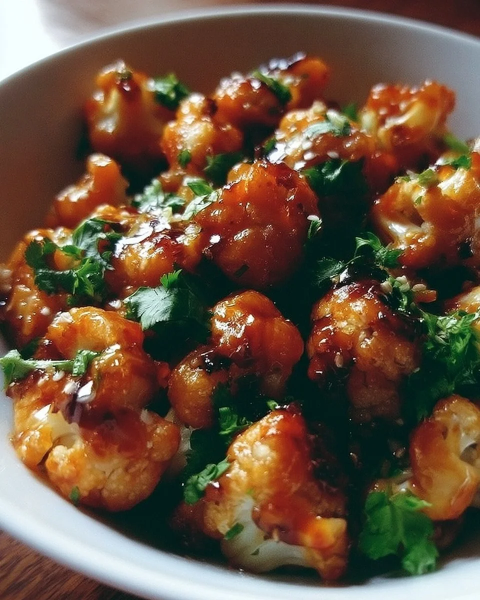 Maple Sriracha Cauliflower Recipe