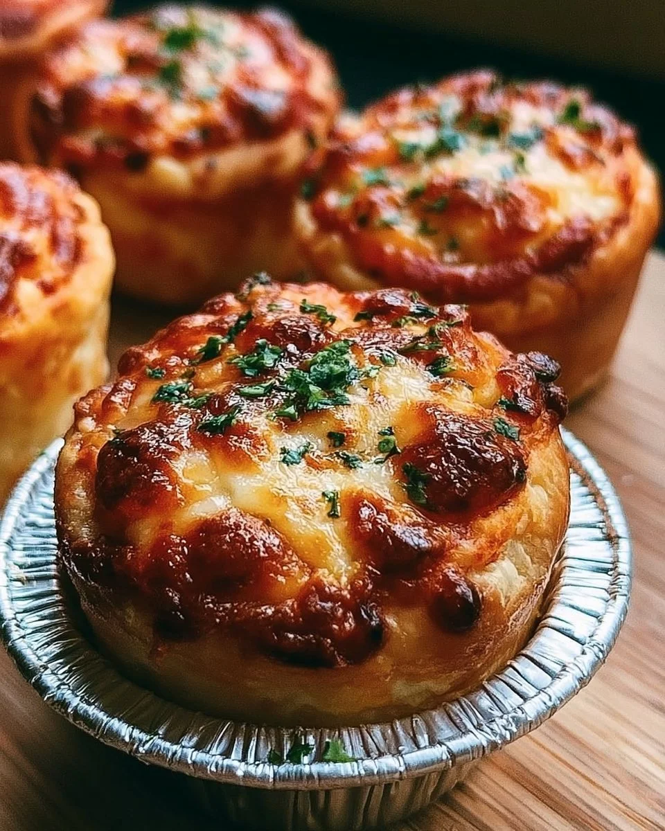 Mini Pizza Pot Pies