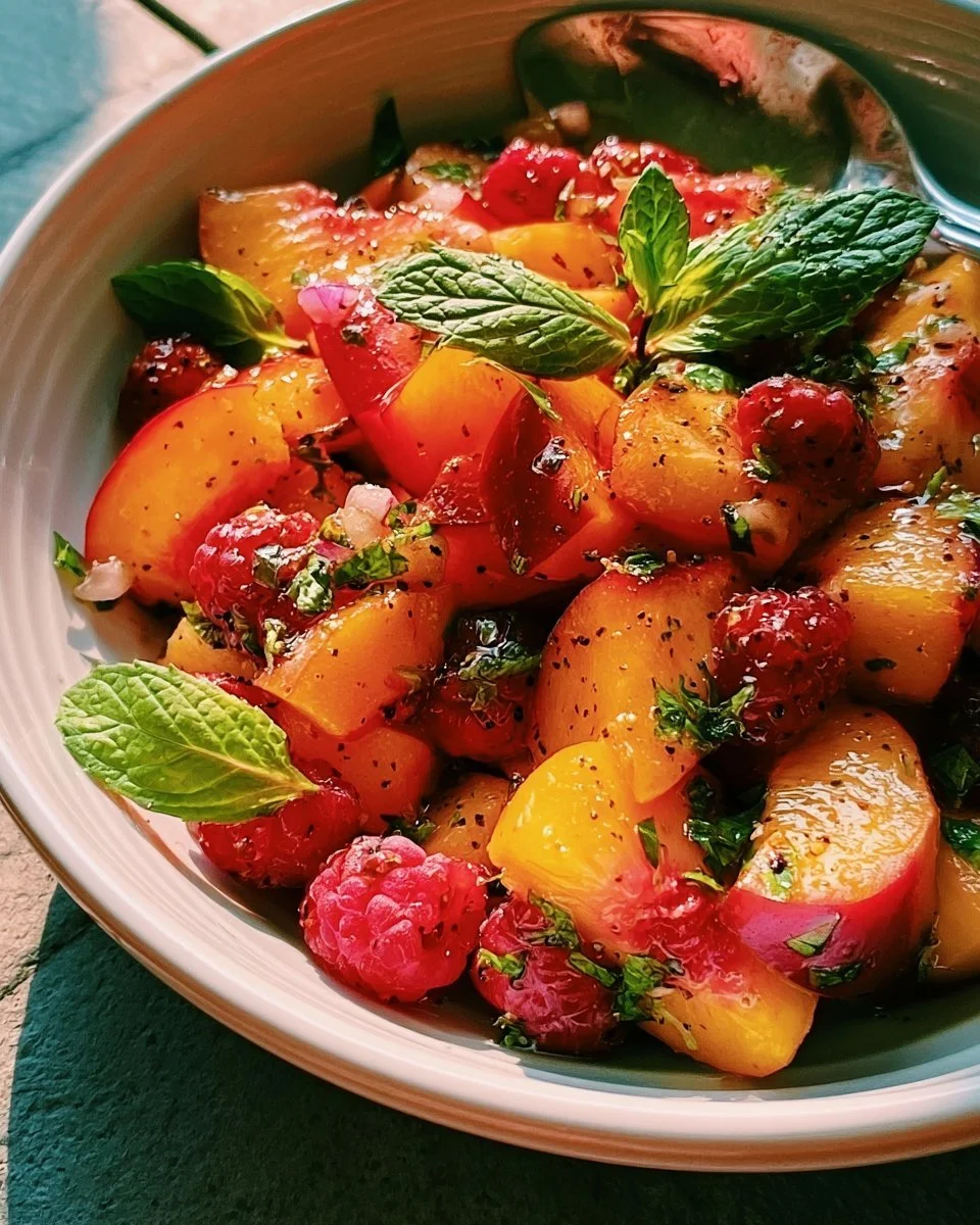 Summer Peach Salad: A Refreshing Recipe
