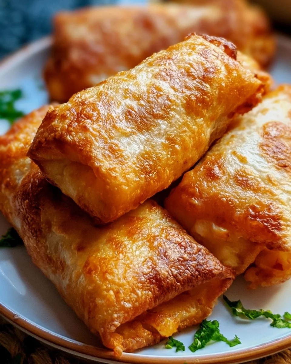 Beef and Cheese Chimichangas Recipe