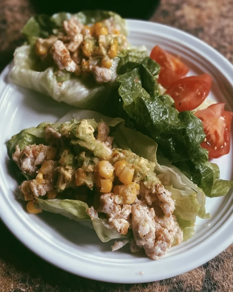 Calorie meals featuring refreshing lettuce wraps filled with nutritious ingredients.