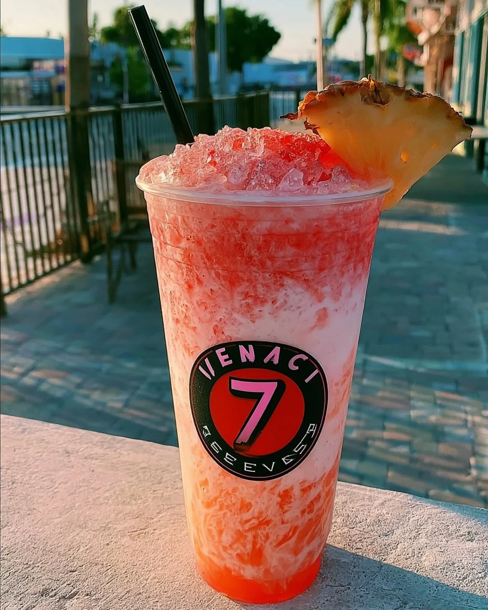 Miami Vice Drink Recipe from 7-Eleven