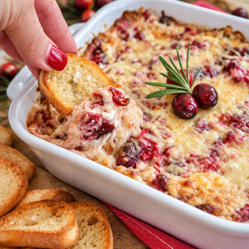 Best-Ever Baked Cranberry Cream Cheese Dip