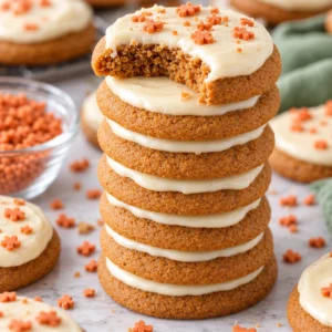 Delicious gingerbread cookies decorated with eggnog icing on a festive plate.