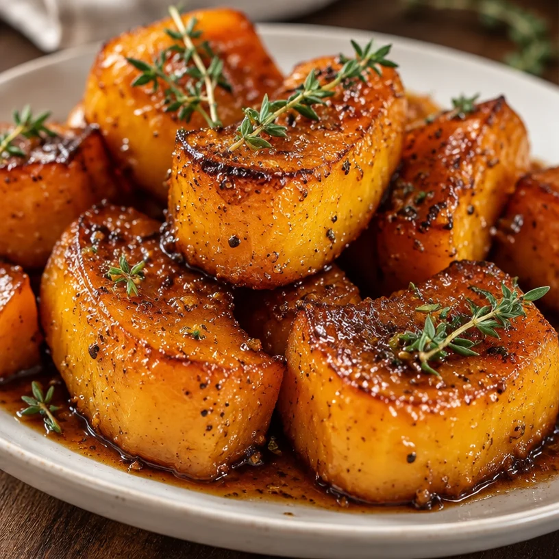 Brown Sugar Roasted Butternut Squash for Cozy Fall Dining