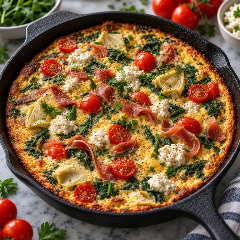 Easy frittata recipe with delicious variations for quick meals