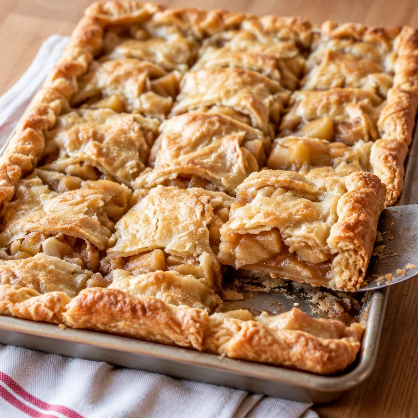 Easy Homemade Apple Slab Pie Best-Ever Recipe