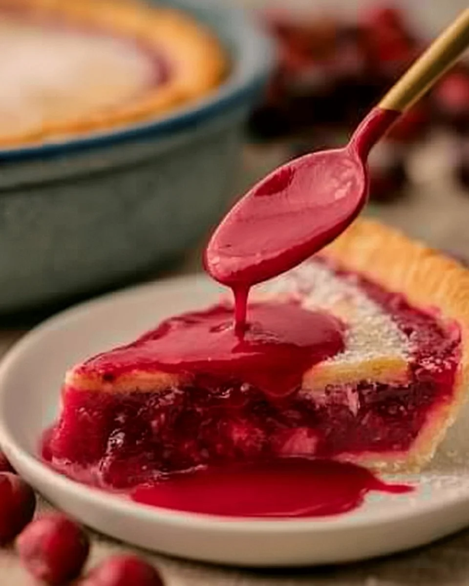 Nantucket Cranberry Pie Recipe