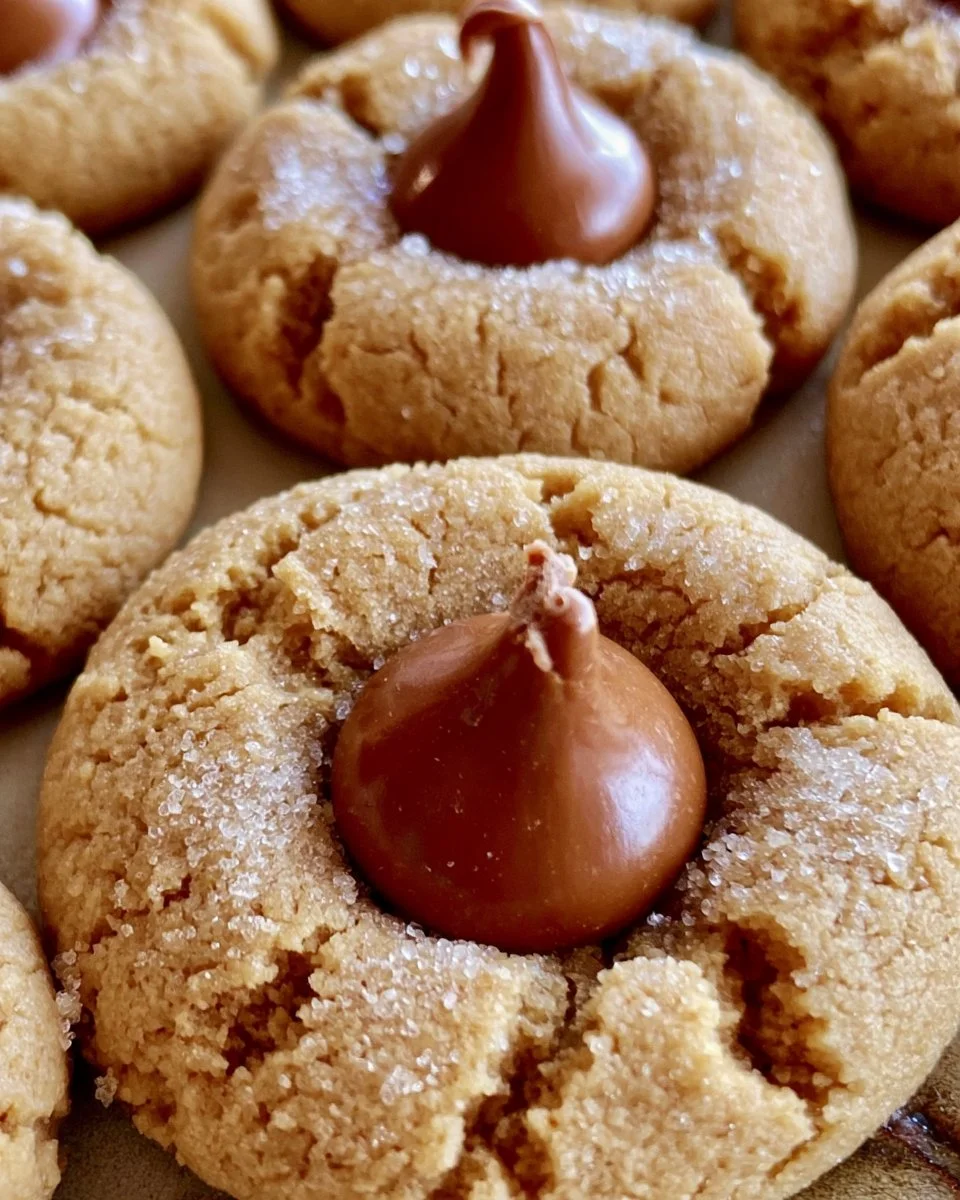 Rudolph Peanut Butter Blossom Cookies Recipe for Christmas