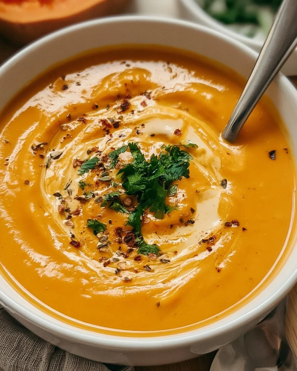 Sweet Potato Soup Made Easy