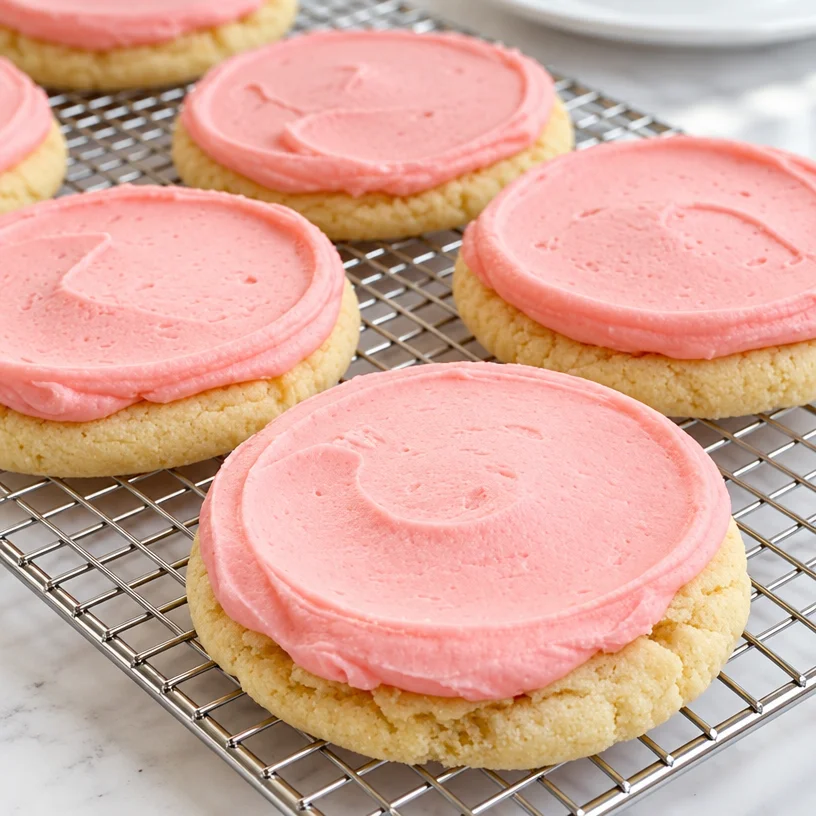 Ultimate Crumbl Pink Sugar Cookie Recipe - Easy Homemade Copycat